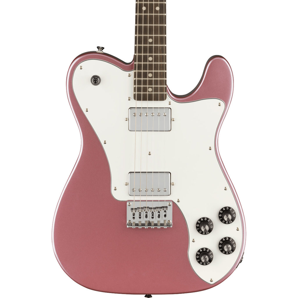 Fender Fender Squier 2021 Affinity Tele Deluxe LRL WPG BGM - Burgundy Mist