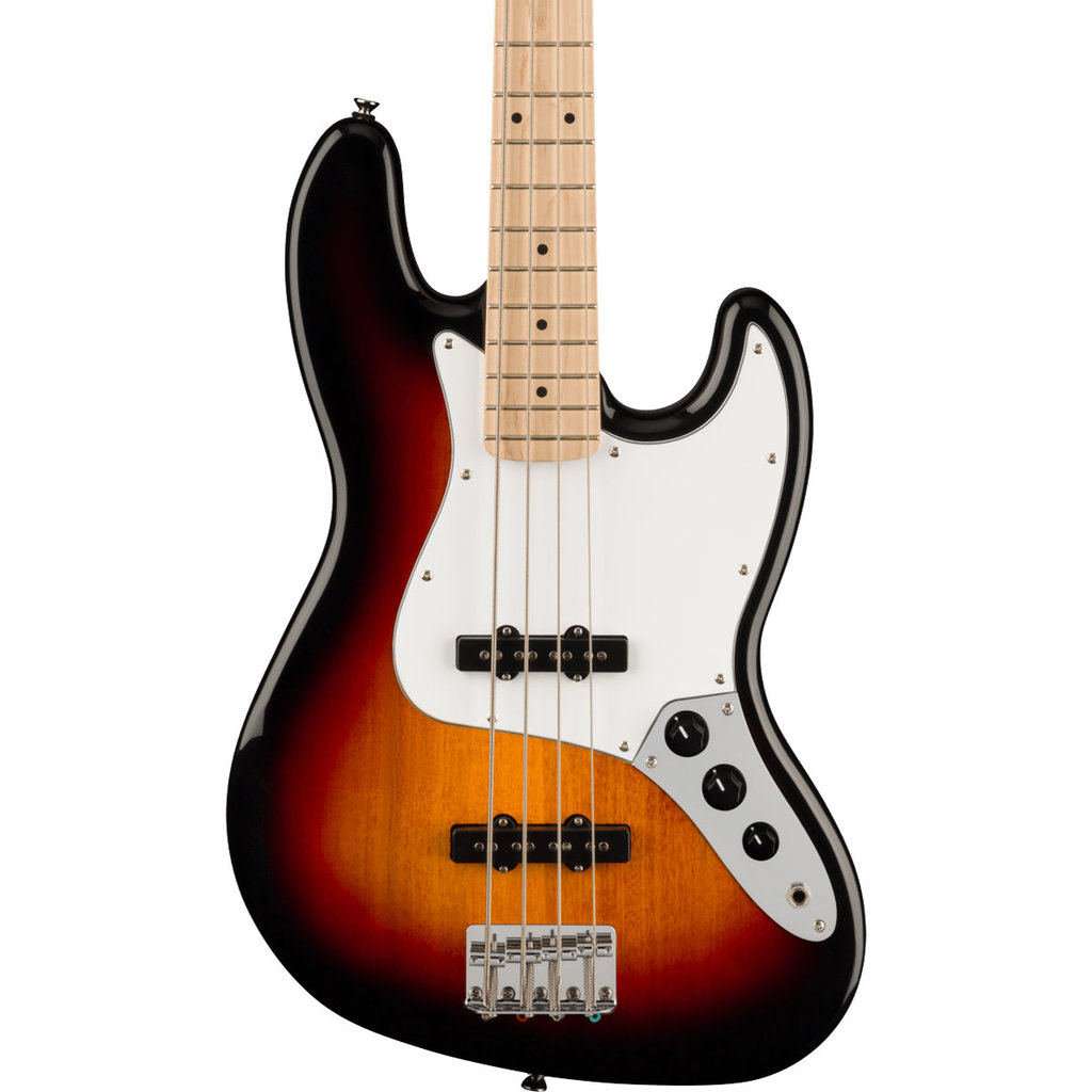 Fender Fender Squier 2021 Affinity J Bass WPG - 3-Tone Sunburst Maple Neck