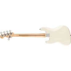 Fender Fender Squier 2021 Affinity J Bass V WPG - Olympic White Maple Neck