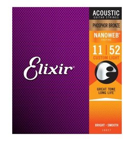 Elixir Elixir 16027 Acoustic Strings PB Nano Custom Light 11-52