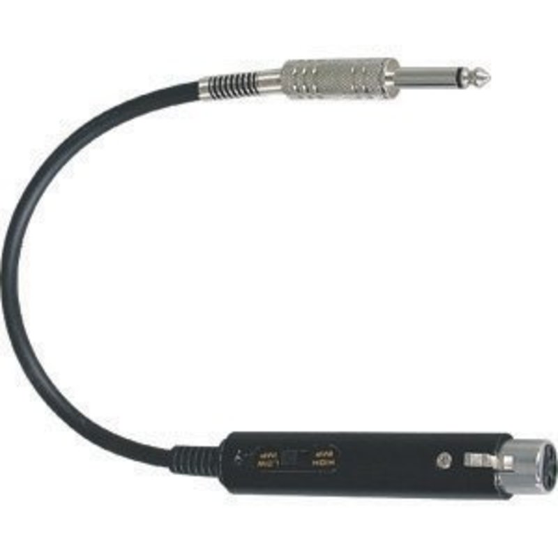 Leem Professional MT-60 Microphone Matching Transformer Adapter XLR-1/4"