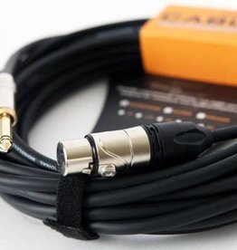 Leem 25' High-Z Microphone Cable (XLR F+1/4" Plug)
