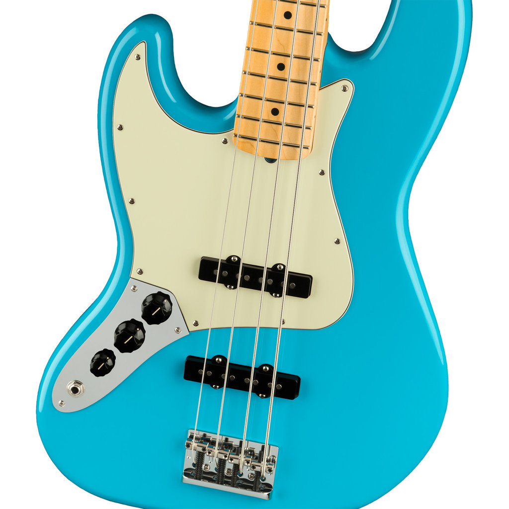 Fender Fender American Professional Jazz Bass MN Lefty - Miami Blue