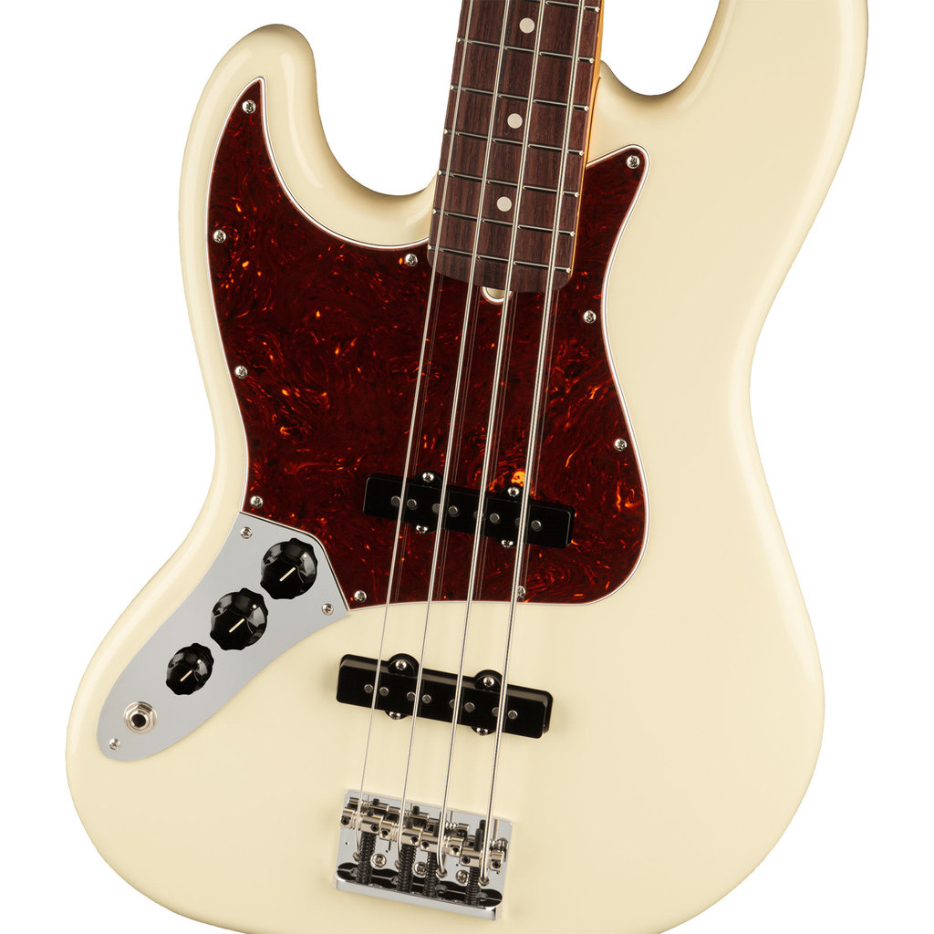 Fender American Professional Jazz Bass Lefty - Olympic White
