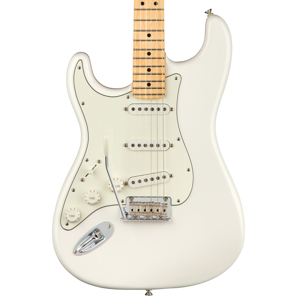 Fender Fender Player Stratocaster Guitar Lefty - Polar White