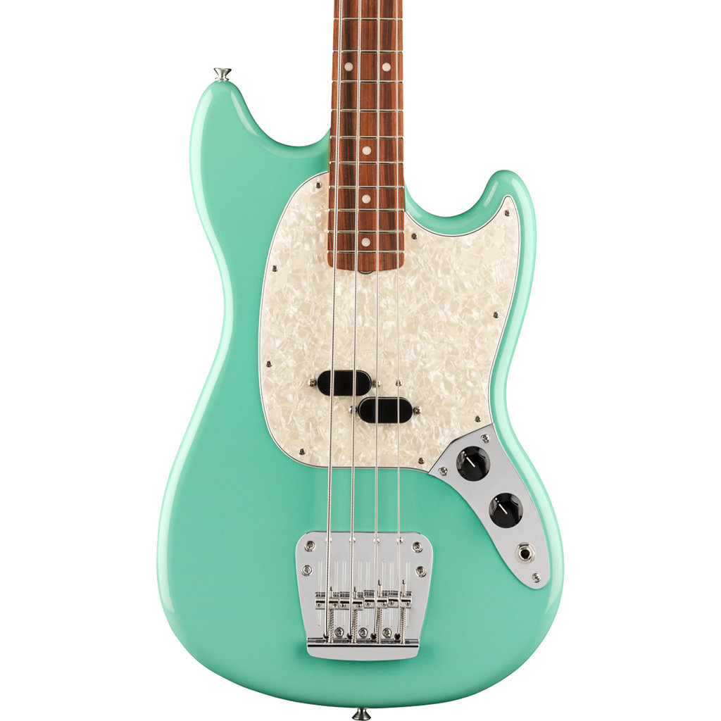 Fender Vintera '60s Mustang Bass - Seafoam Green - KAOS Music Centre