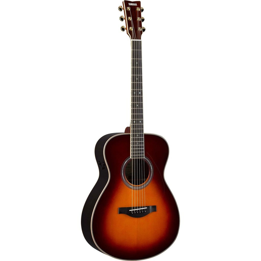 Yamaha Yamaha LSTA BS TransAcoustic Guitar Brown Sunburst