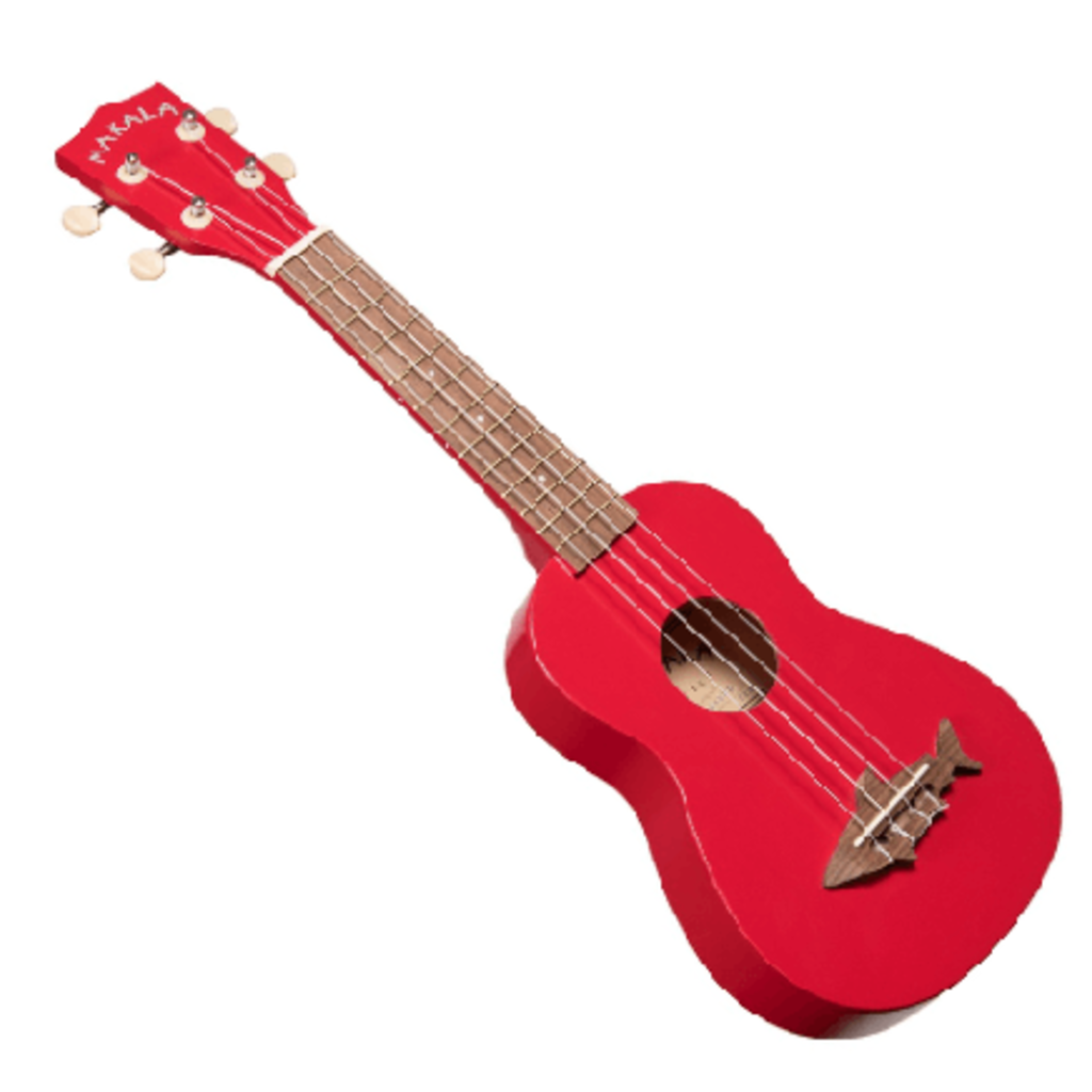 Kala Makala Soprano Shark Ukulele Red MK-SS-RED