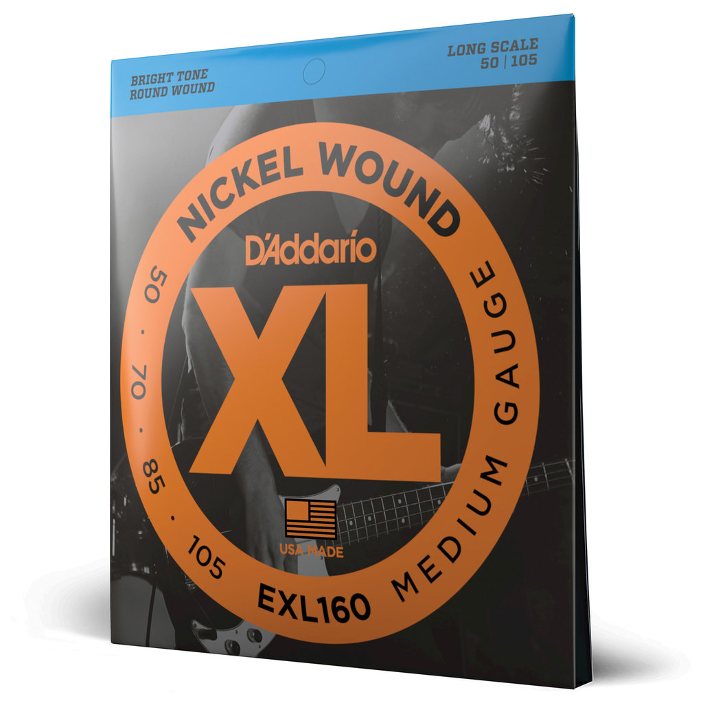 D'addario D'addario EXL160 Bass Strings Medium 50-105