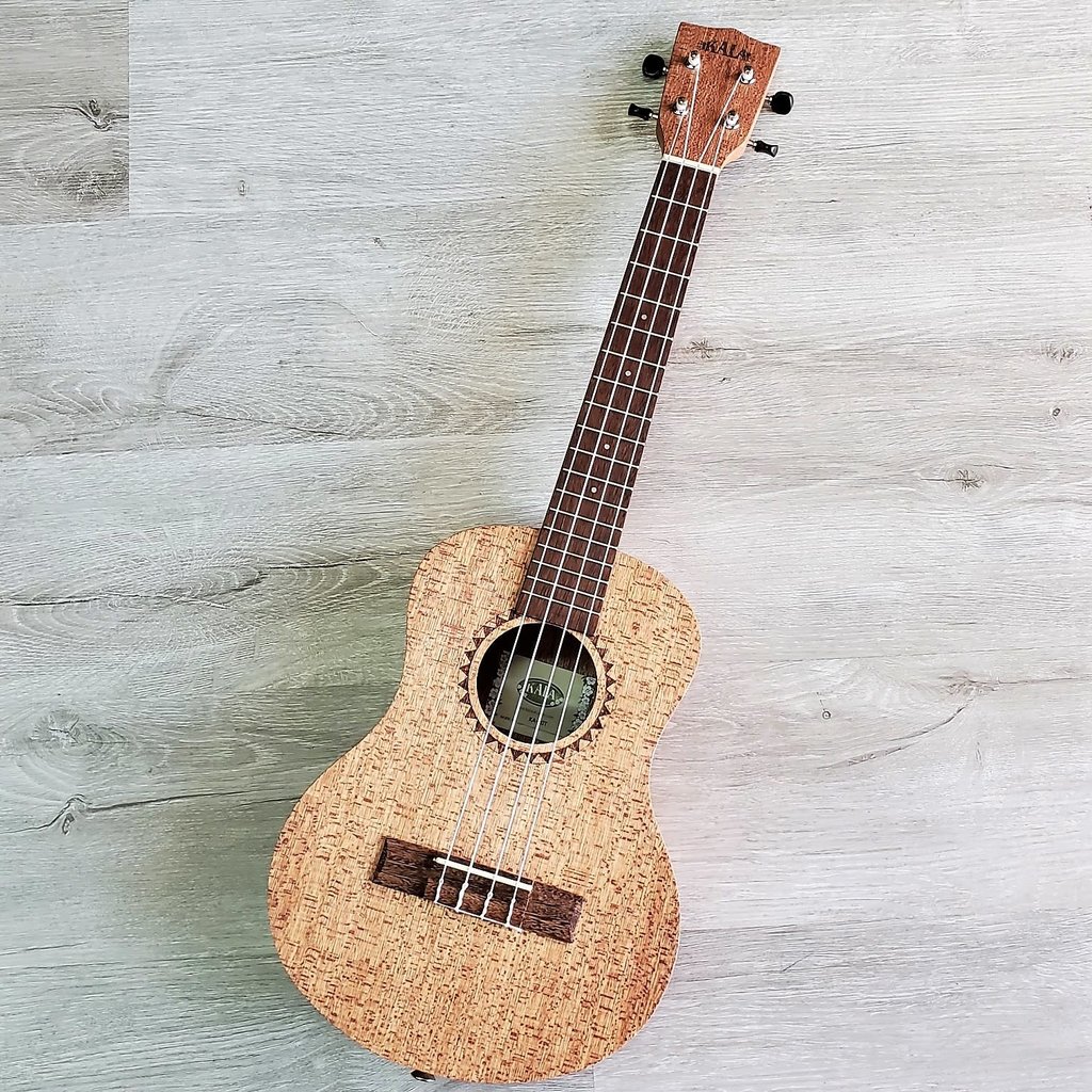 Kala Burled Meranti Satin Concert Ukulele KA-20C - KAOS Music Centre