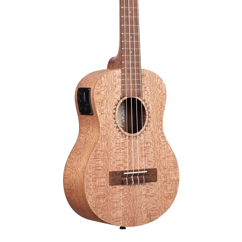 Kala Burled Meranti Tenor Ukulele w/Electronics KA-20TE - KAOS