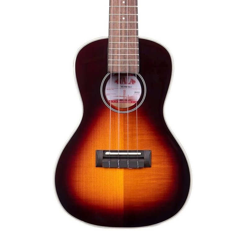 Kala Kala Gloss Flame Maple Tobacco Burst Concert Ukulele  KA-FMTB-C