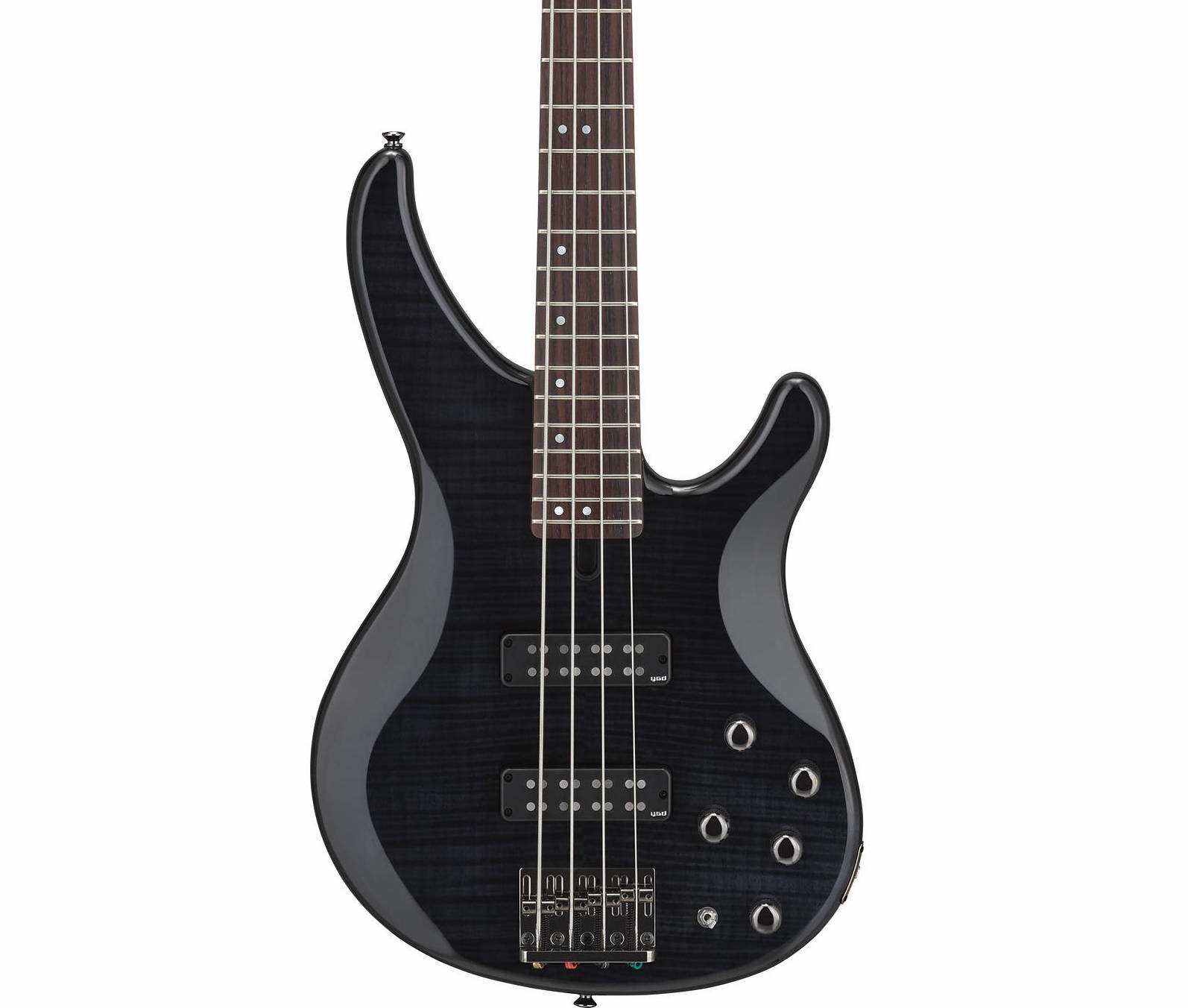 Yamaha TRBX604FM Electric Bass - Trans Black