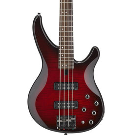 Yamaha Yamaha TRBX604FM Electric Bass - Dark Red Burst