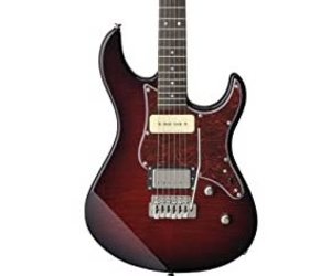 Yamaha PAC611VFM Pacifica Electric Guitar - Dark Red Burst - KAOS