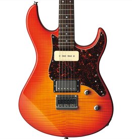 Yamaha Yamaha PAC611HFM Pacifica Electric Guitar - Light Amber Burst