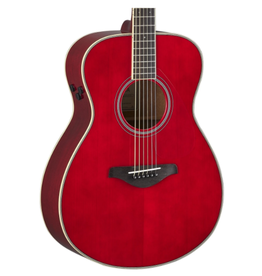 Yamaha Yamaha FSTA TransAcoustic Concert Body Guitar - Ruby Red