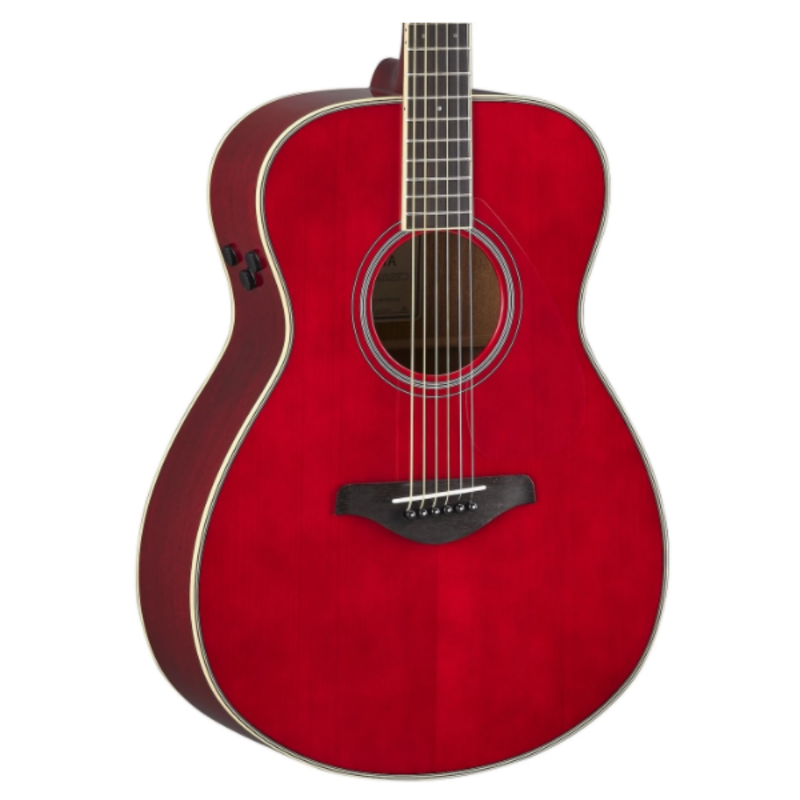 Yamaha Yamaha FSTA TransAcoustic Concert Body Guitar - Ruby Red