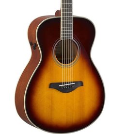 Yamaha Yamaha FSTA BS TransAcoustic  Concert Body Guitar Brown Sunburst