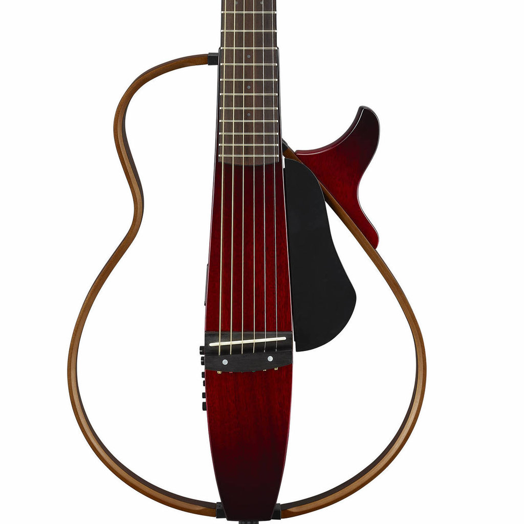 Yamaha Yamaha SLG200S Acoustic Silent Guitar - Crimson Red Burst