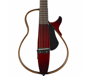 Yamaha SLG200S Acoustic Silent Guitar - Crimson Red Burst