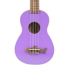 Kala Makala Soprano Shark Ukulele Purple MK-SS-PUR