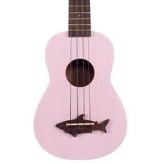 Kala Makala Soprano Shark Ukulele Pink MK-SS-PNK