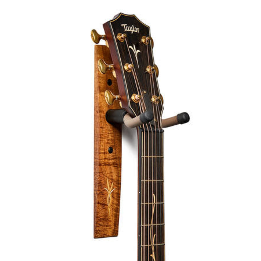 Taylor Guitars Taylor Koa Guitar Hanger with Bouquet Inlay