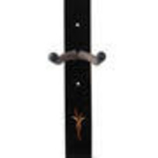 Taylor Guitars Taylor Ebony Guitar Hanger with Bouquet Inlay