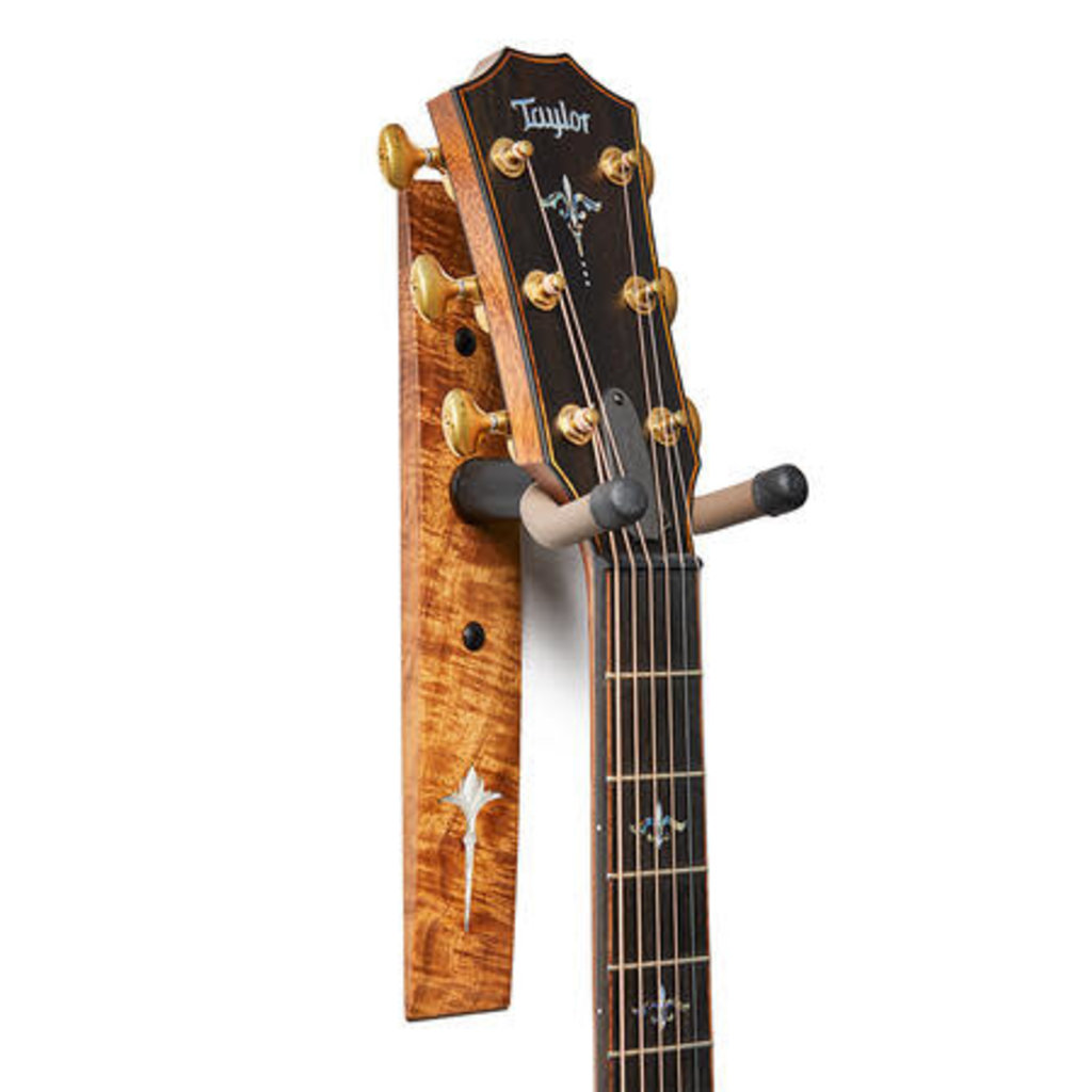 Taylor Guitars Taylor Koa Guitar Hanger with Noveau Inlay