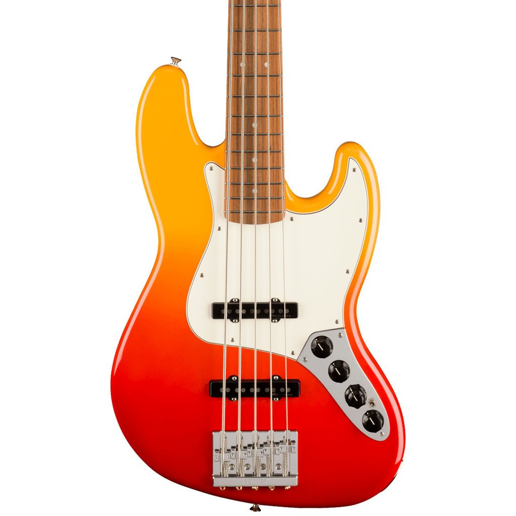 Fender Fender Player Plus Jazz Bass V PF - Tequila Sunrise