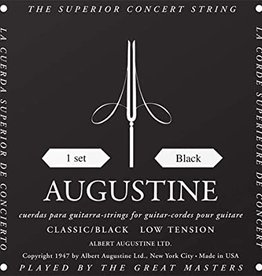 Augustine Classical Strings Normal Treble/Low Bass Tension - Black