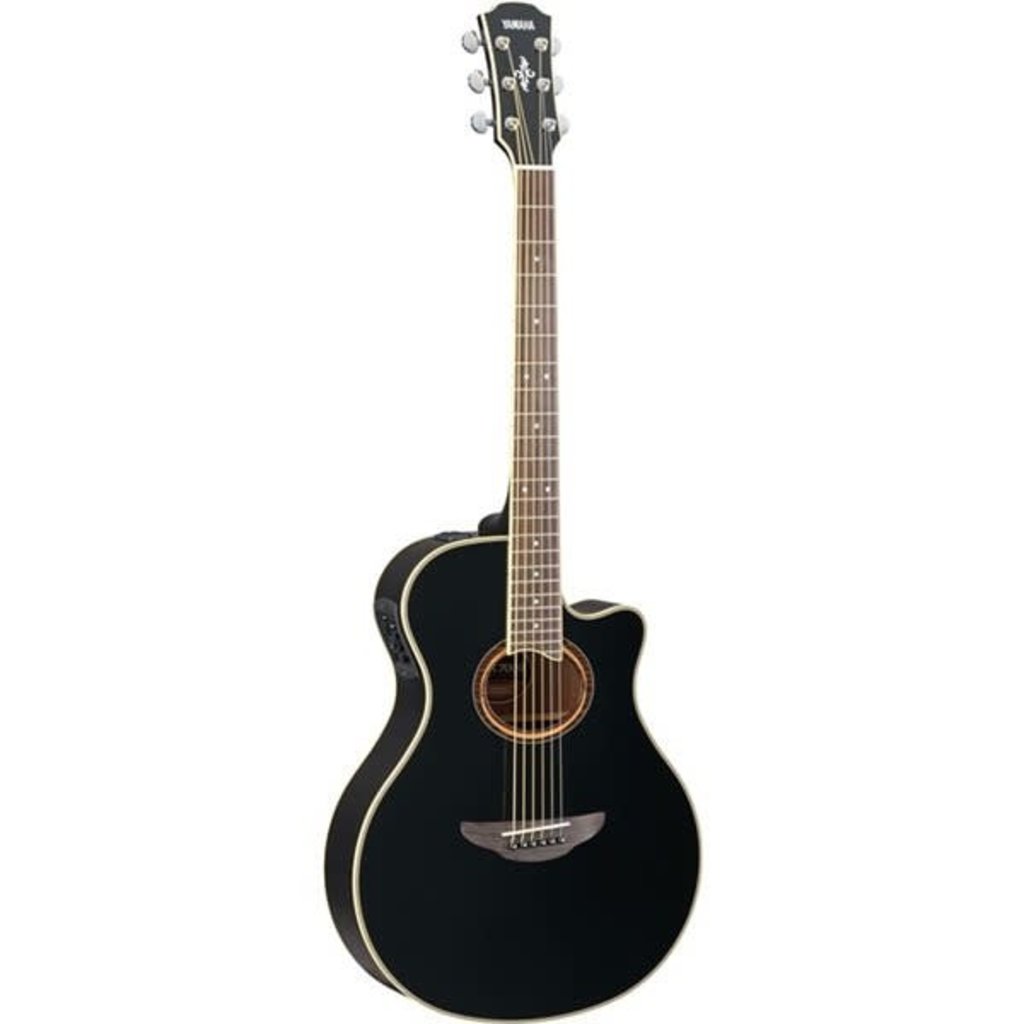 Yamaha Yamaha APX700II BL Electric Acoustic Guitar Black