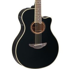Yamaha Yamaha APX700II BL Electric Acoustic Guitar Black
