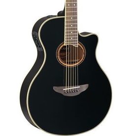Yamaha Yamaha APX700II BL Electric Acoustic Guitar Black