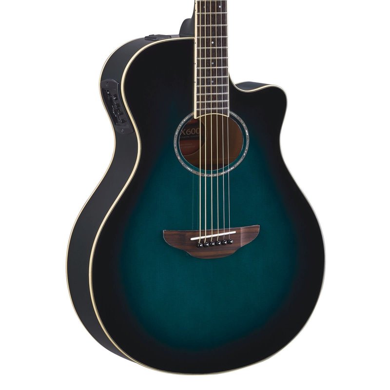 Yamaha Yamaha APX600 OBB Electric Acoustic Guitar Oriental Blue Burst