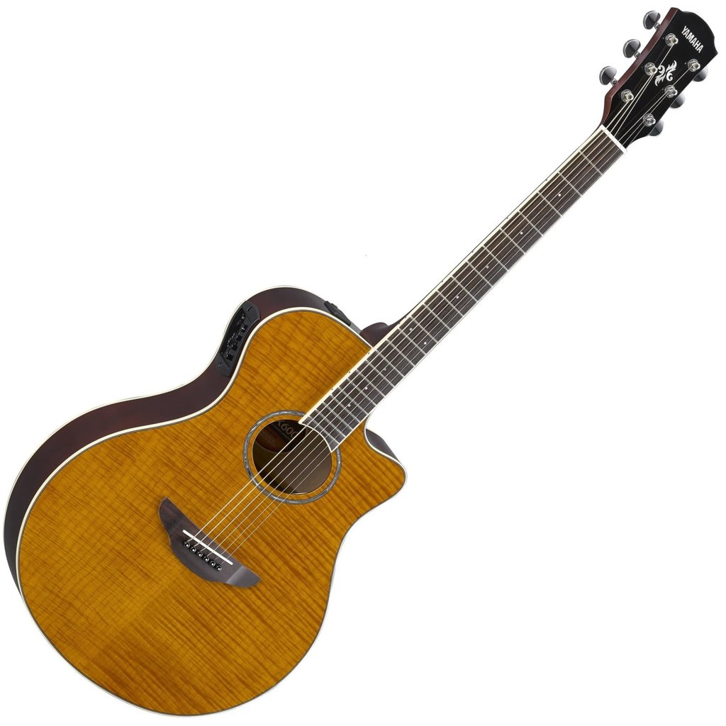 Yamaha Yamaha APX600FM AM Electric Acoustic Guitar Amber