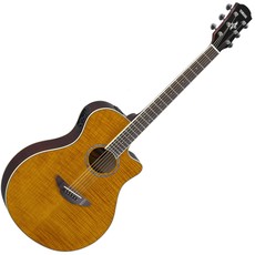 Yamaha Yamaha APX600FM AM Electric Acoustic Guitar Amber