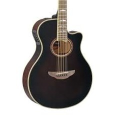 Yamaha Yamaha APX1000 MBL Electric Acoustic Guitar Mocha Black