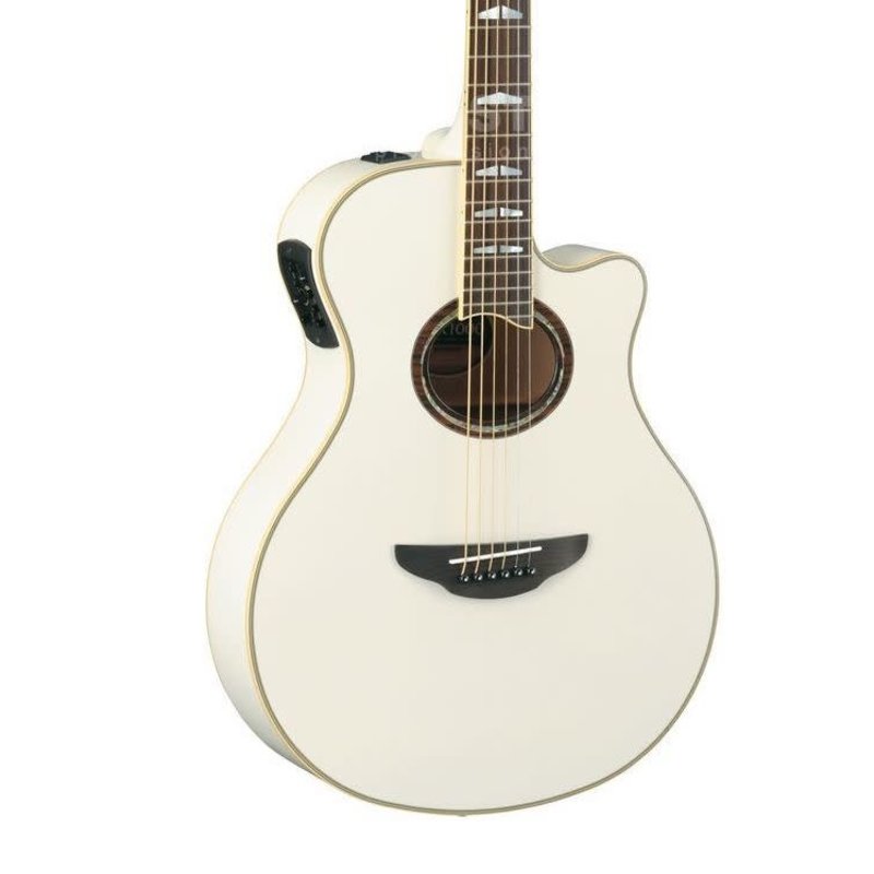 Yamaha Yamaha APX1000 PW Electric Acoustic Guitar Pearl White