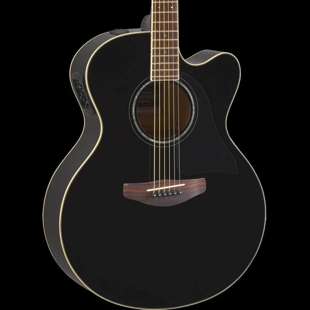 Yamaha CPX600 BL Electric Acoustic Guitar Black - KAOS Music Centre