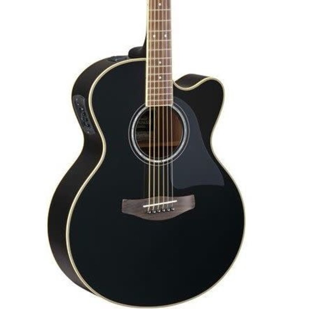 Yamaha Yamaha CPX700II BL Electric Acoustic Guitar Black
