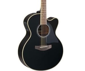 Yamaha Yamaha CPX700II BL Electric Acoustic Guitar Black