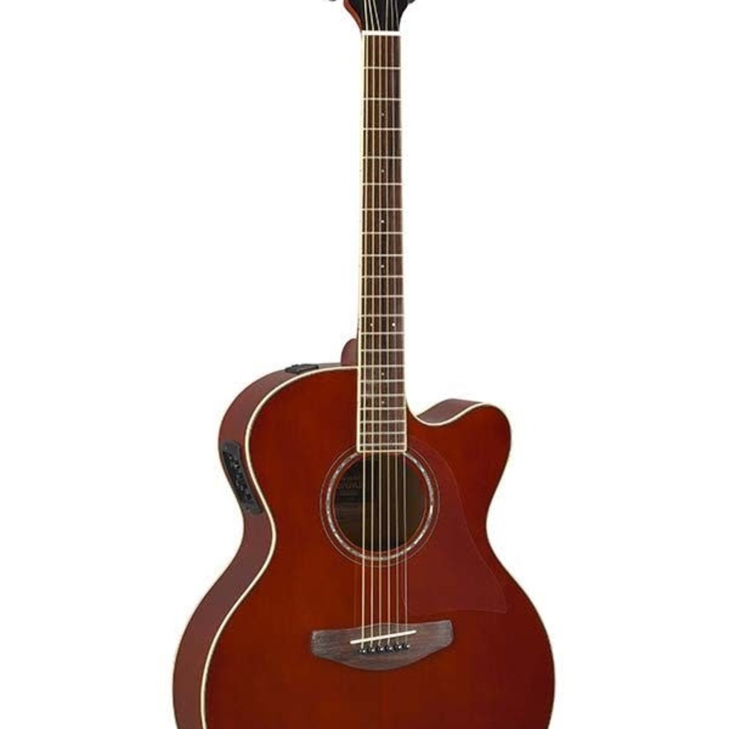 Yamaha Yamaha CPX600 RTB Electric Acoustic Guitar Root Beer