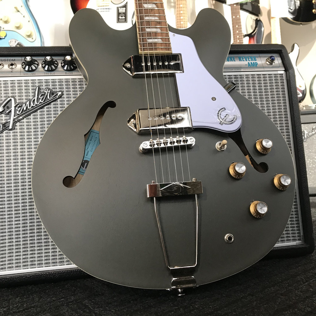 epiphone casino in worn olive drab