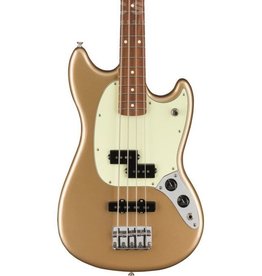 Fender Fender Mustang Bass PJ PF - Fire Mist Gold