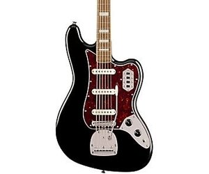 ベース Squier by Fender Classic Vibe Bass VI Squier Classic Vibe Bass VI, Laurel Fingerboard - Black for