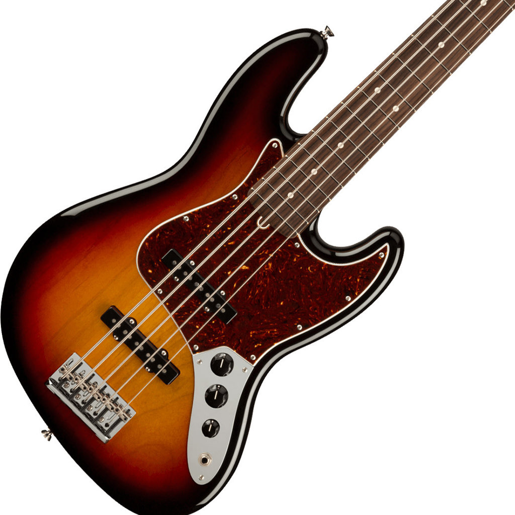 Fender American Professional II Jazz Bass V RW - 3-Tone Sunburst