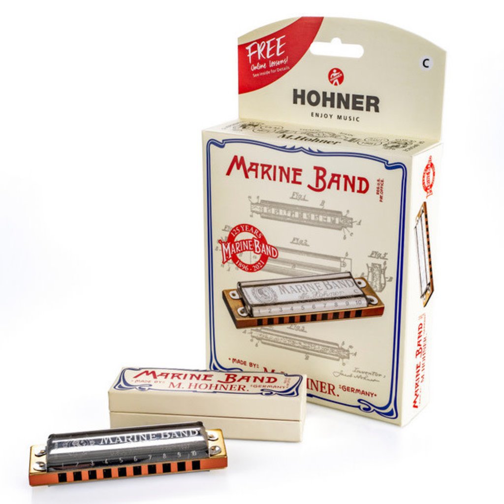 Hohner 125th Anniversary Commemorative Edition Harmonica, Key Of C