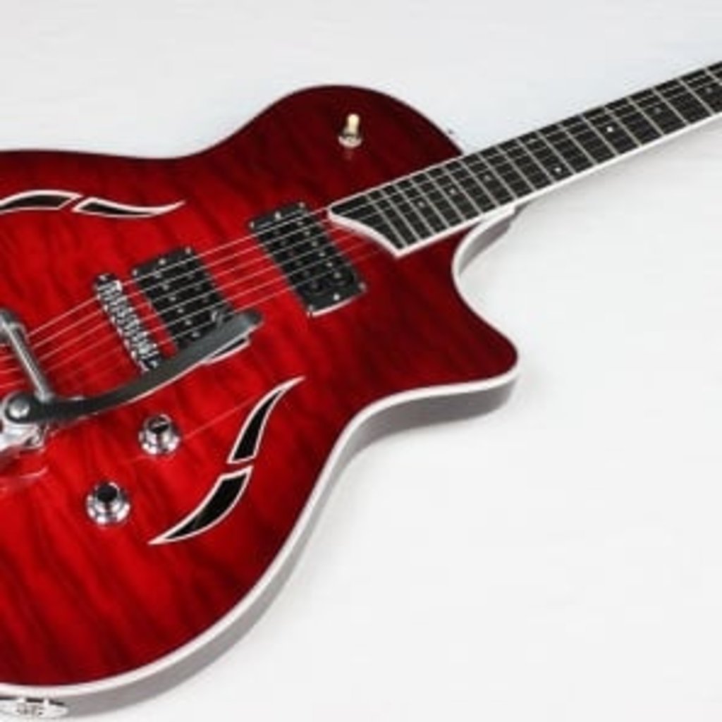 Taylor Guitars Taylor T3/B Semi-Hollowbody with Bigsby - Ruby Red Burst